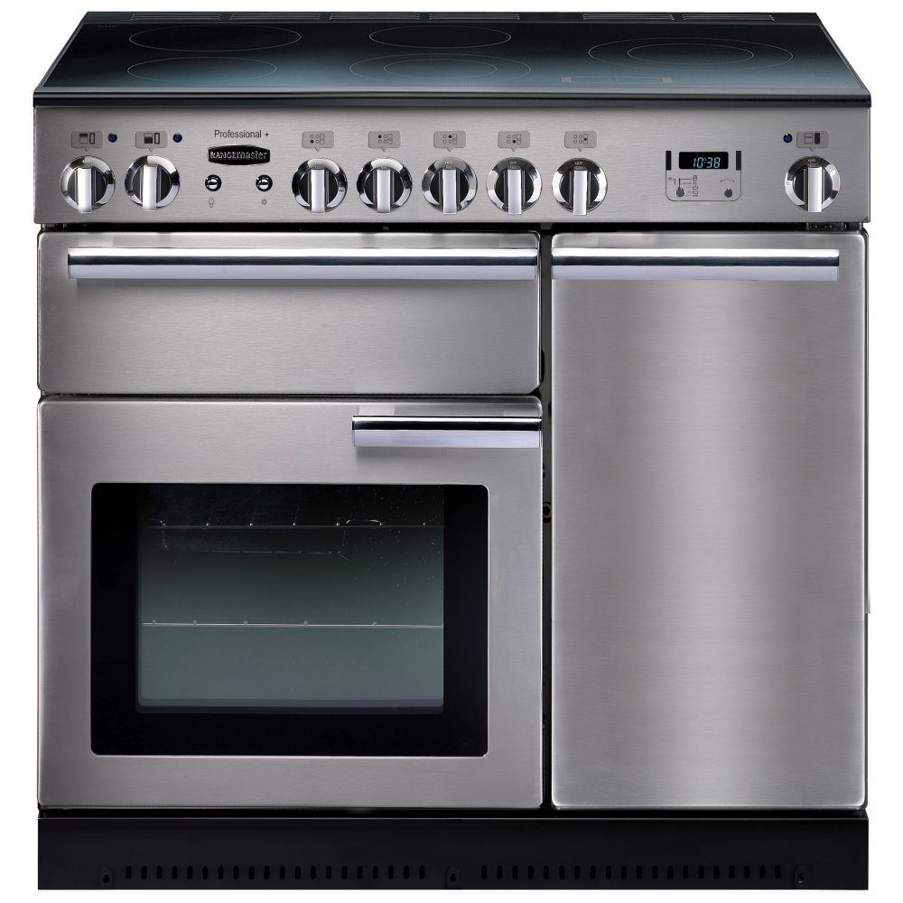Rangemaster  Professional Plus 90cm Ceramic Range Cooker 83450 PROP90ECSS/C - Stainless Steel