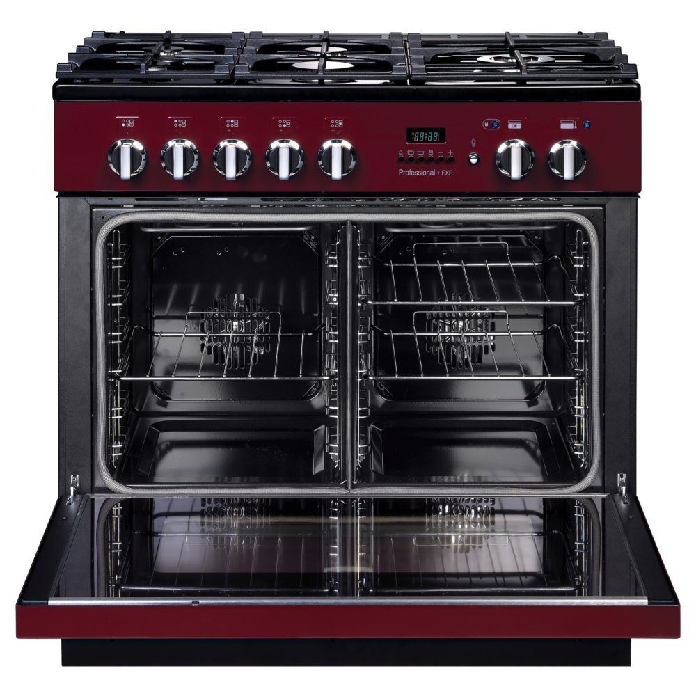 Rangemaster Professional Plus FX 90cm Pyrolytic Dual Fuel Range Cooker 92730 PROP90FXPDFFGB/C - Black Rangemaster Professional Plus FX 90cm Pyrolytic Dual Fuel Range Cooker 92730 PROP90FXPDFFGB/C - Black