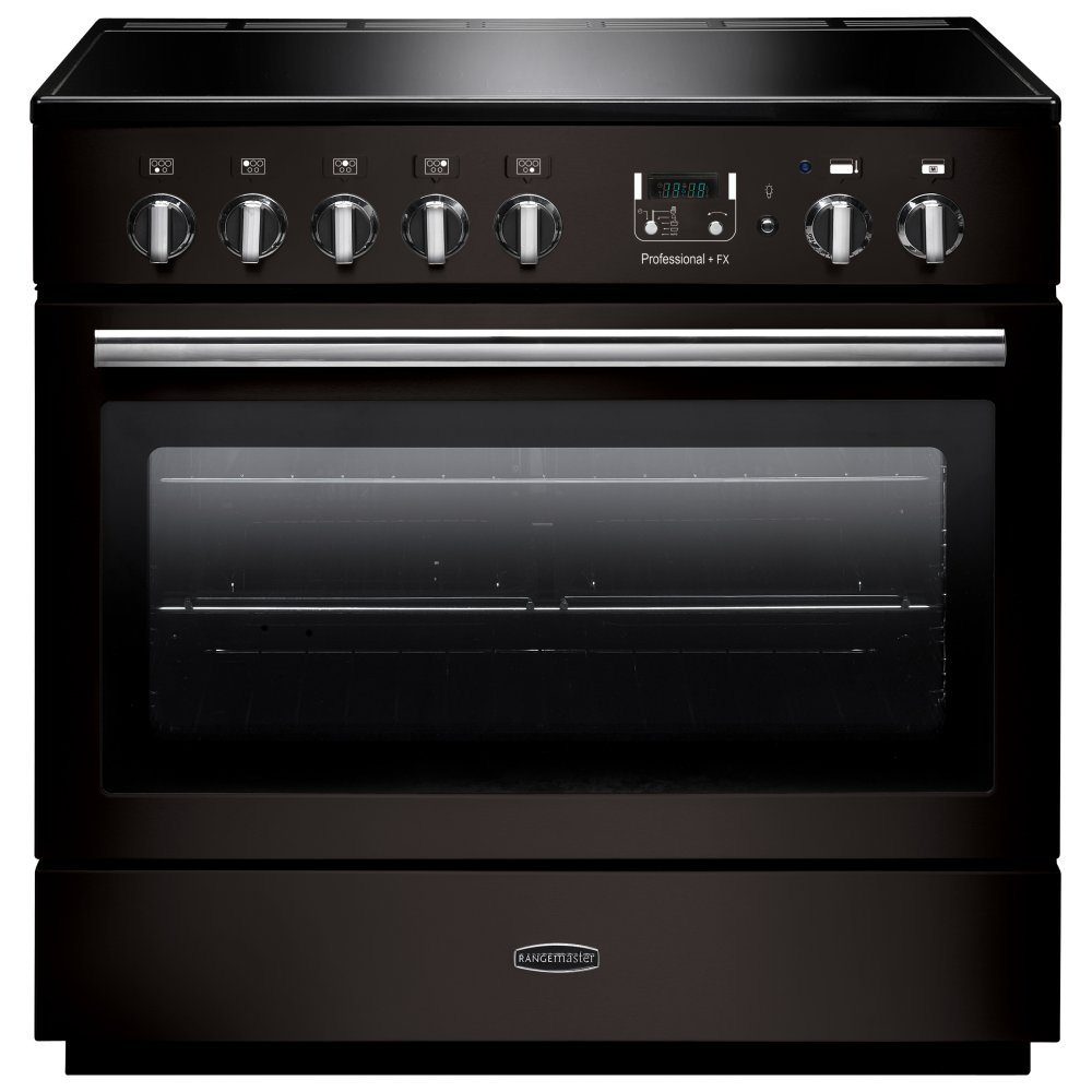 Rangemaster  Professional Plus FX 90cm Induction Range Cooker 96310 PROP90FXEIGB/C - Black