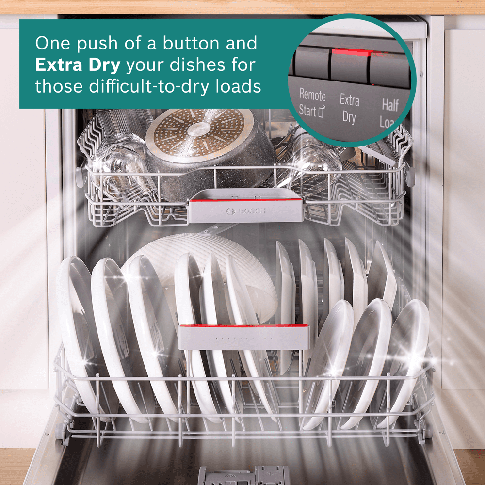 Bosch 60cm Series 4 Freestanding Dishwasher SMS4EMI06G - Silver Bosch 60cm Series 4 Freestanding Dishwasher SMS4EMI06G - Silver
