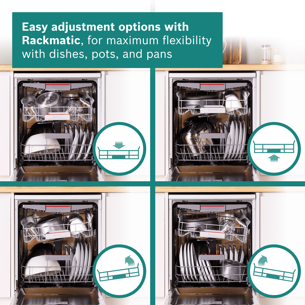 Bosch 60cm Series 4 Freestanding Dishwasher SMS4EMI06G - Silver Bosch 60cm Series 4 Freestanding Dishwasher SMS4EMI06G - Silver