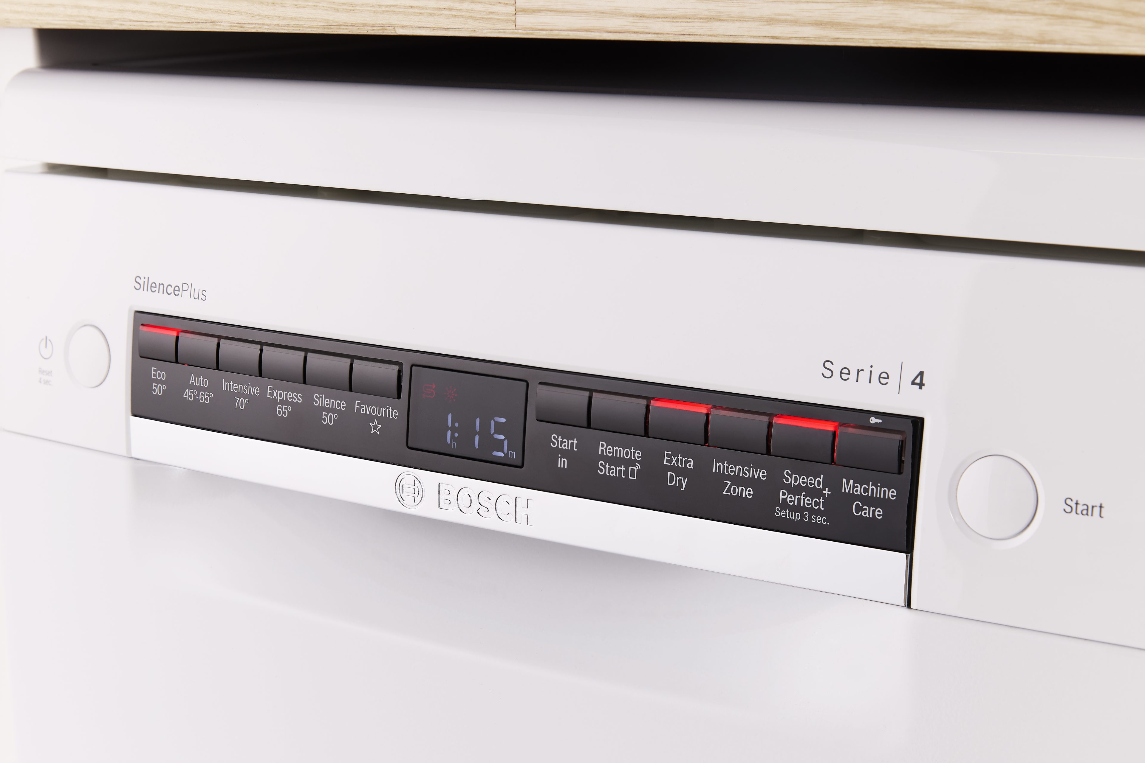 Bosch 45cm Series 4 Freestanding Dishwasher SPS4HMW49G - White Bosch 45cm Series 4 Freestanding Dishwasher SPS4HMW49G - White