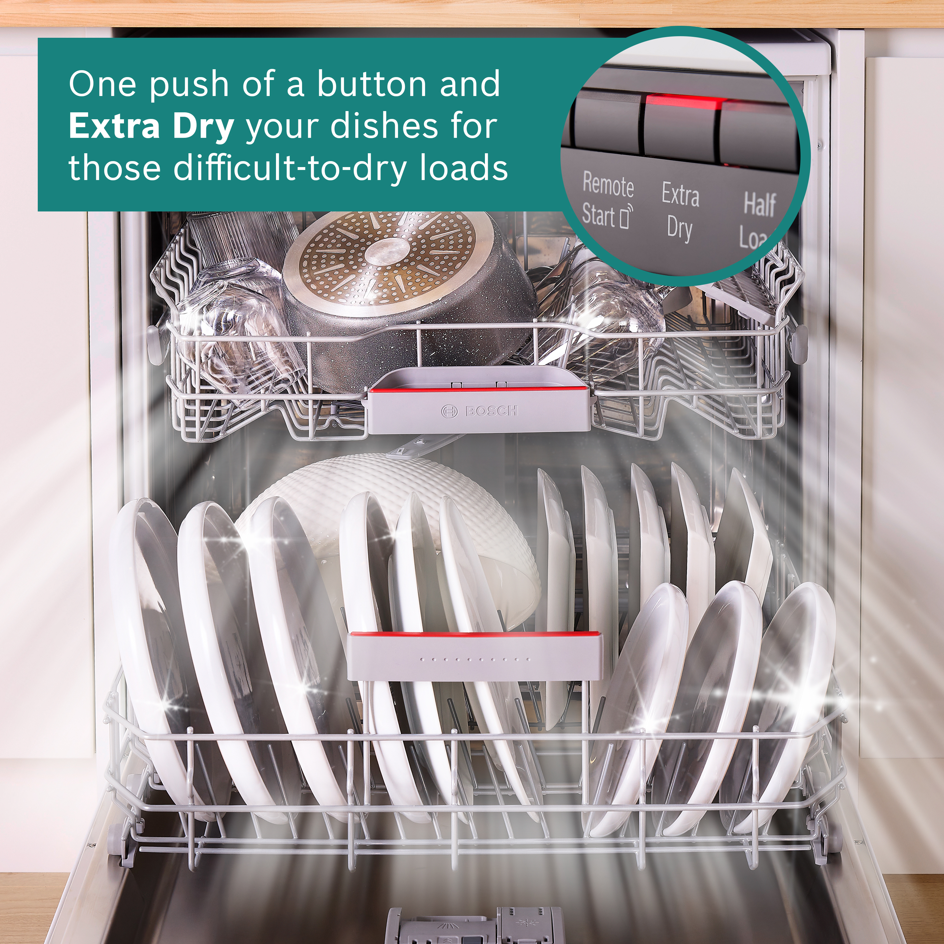 Bosch 45cm Series 4 Freestanding Dishwasher SPS4HMW49G - White Bosch 45cm Series 4 Freestanding Dishwasher SPS4HMW49G - White