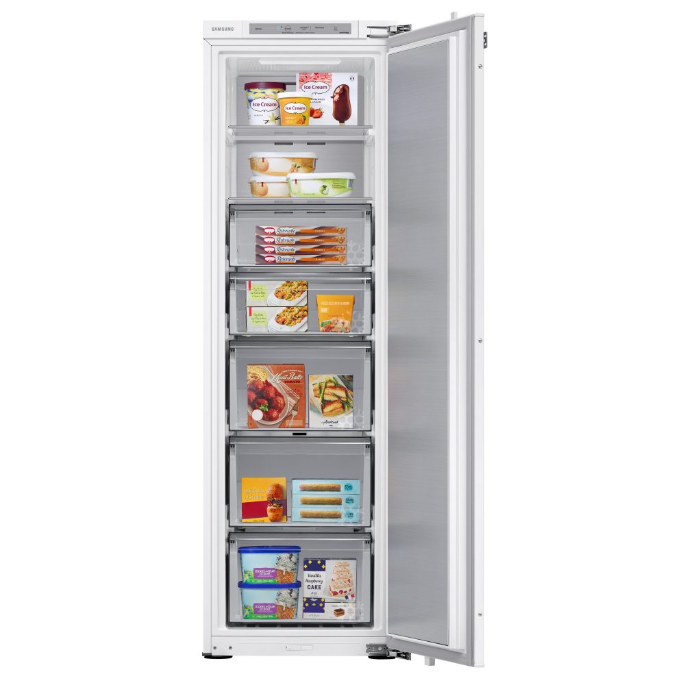 Samsung 178cm Integrated In Column SpaceMax Frost Free Freezer BRZ22720EWW Samsung 178cm Integrated In Column SpaceMax Frost Free Freezer BRZ22720EWW