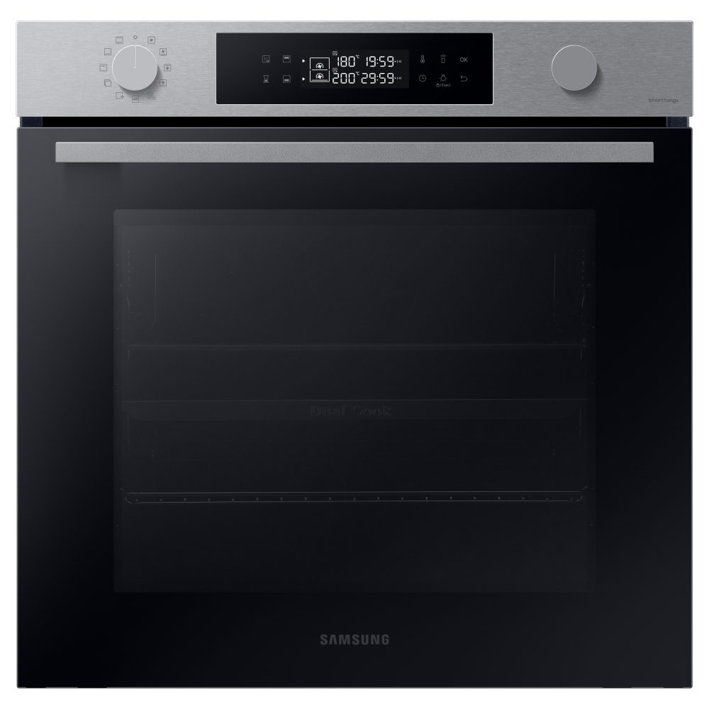 Samsung  Series 4 Pyrolytic Dual Cook Multifunction Single Oven NV7B4430ZAS - Stainless Steel