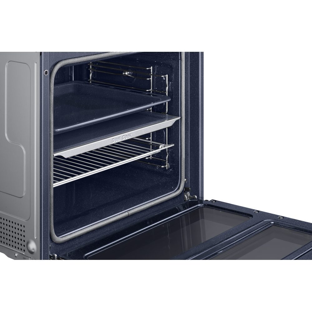 Samsung Series 4 Pyrolytic Dual Cook Flex Multifunction Single Oven NV7B45305AK - Black Samsung Series 4 Pyrolytic Dual Cook Flex Multifunction Single Oven NV7B45305AK - Black