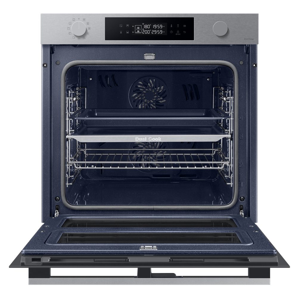 Samsung Series 4 Pyrolytic Dual Cook Flex Multifunction Single Oven NV7B45305AS - Stainless Steel Samsung Series 4 Pyrolytic Dual Cook Flex Multifunction Single Oven NV7B45305AS - Stainless Steel