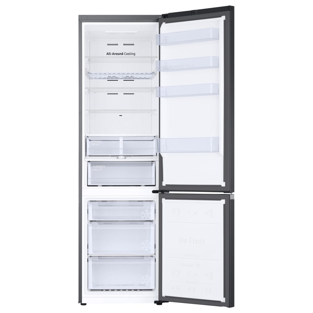 Samsung 60cm Frost Free Fridge Freezer RB38C605DB1 - Black Steel Samsung 60cm Frost Free Fridge Freezer RB38C605DB1 - Black Steel