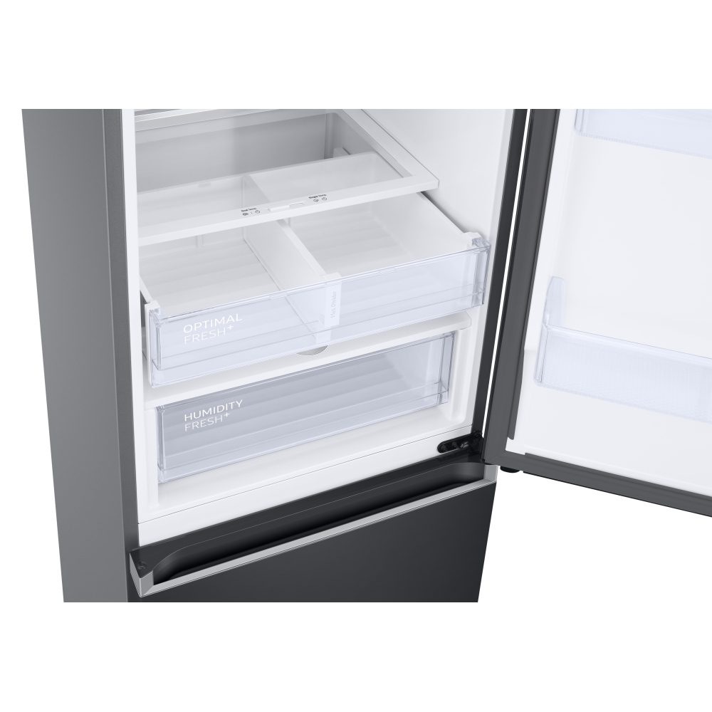 Samsung 60cm Frost Free Fridge Freezer RB38C605DB1 - Black Steel Samsung 60cm Frost Free Fridge Freezer RB38C605DB1 - Black Steel