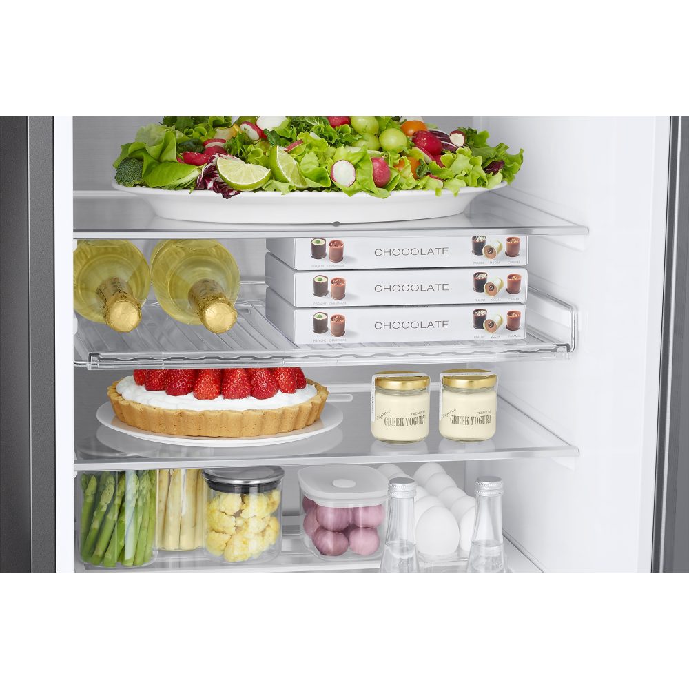 Samsung 60cm Frost Free Fridge Freezer RB38C7B6BB1 - Black Steel Samsung 60cm Frost Free Fridge Freezer RB38C7B6BB1 - Black Steel