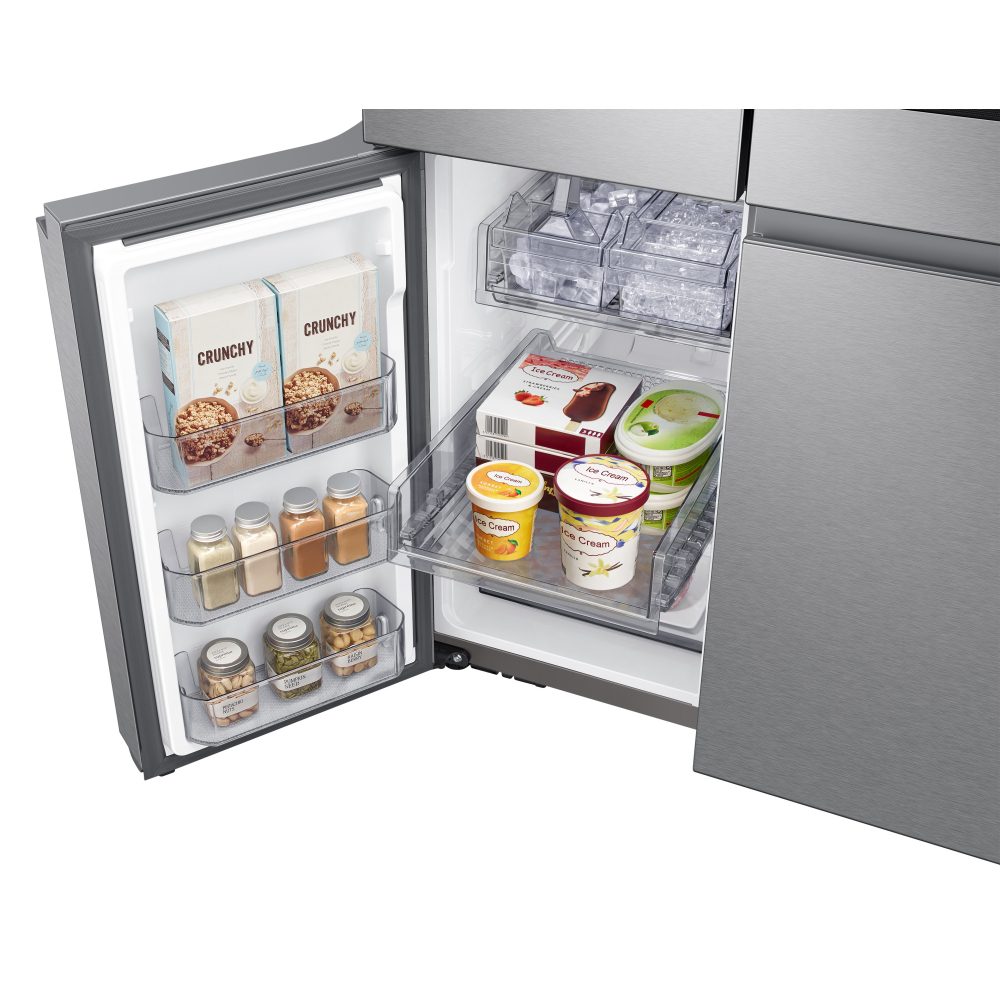 Samsung French Style Family Hub AI Vision Inside Fridge Freezer With Ice & Water RF65DG9H0ESREU - Stainless Steel Samsung French Style Family Hub AI Vision Inside Fridge Freezer With Ice & Water RF65DG9H0ESREU - Stainless Steel