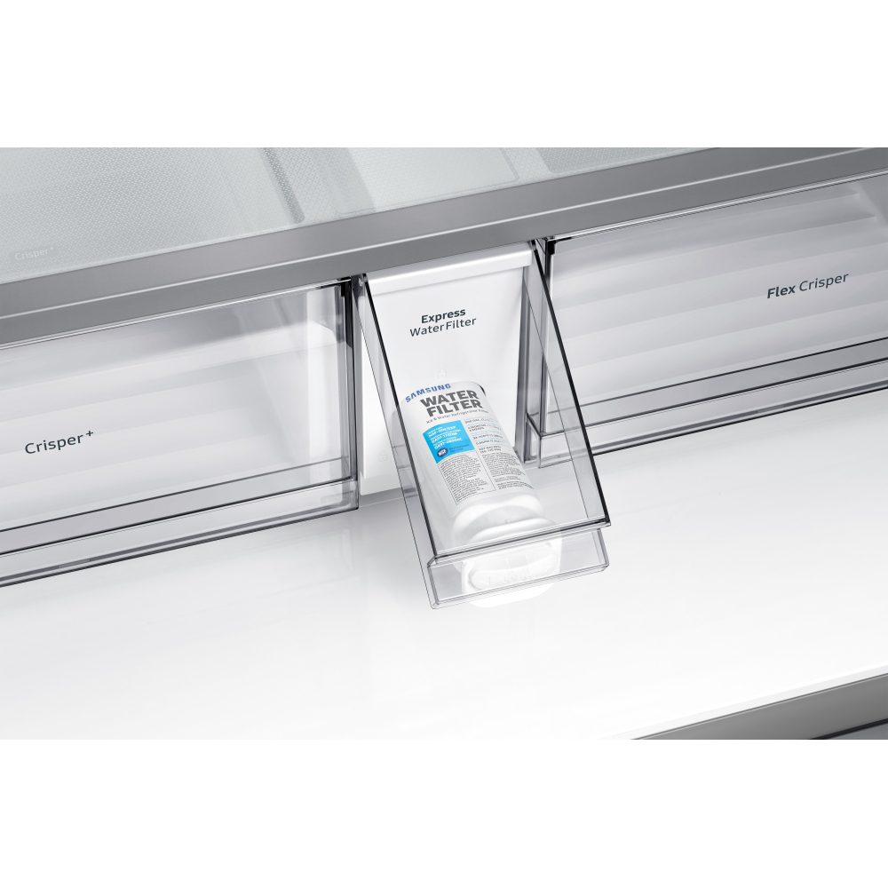 Samsung French Style Family Hub AI Vision Inside Fridge Freezer With Ice & Water RF65DG9H0ESREU - Stainless Steel Samsung French Style Family Hub AI Vision Inside Fridge Freezer With Ice & Water RF65DG9H0ESREU - Stainless Steel
