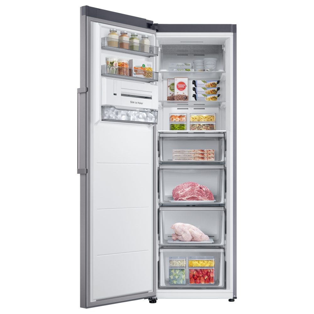 Samsung 60cm Freestanding Frost Free Freezer RZ32C7BDESA - Silver Samsung 60cm Freestanding Frost Free Freezer RZ32C7BDESA - Silver