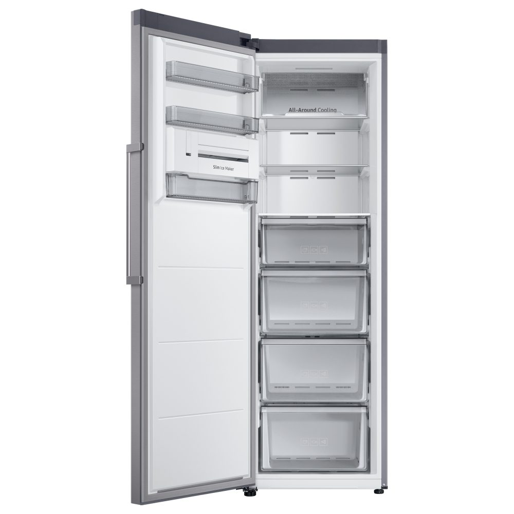 Samsung 60cm Freestanding Frost Free Freezer RZ32C7BDESA - Silver Samsung 60cm Freestanding Frost Free Freezer RZ32C7BDESA - Silver