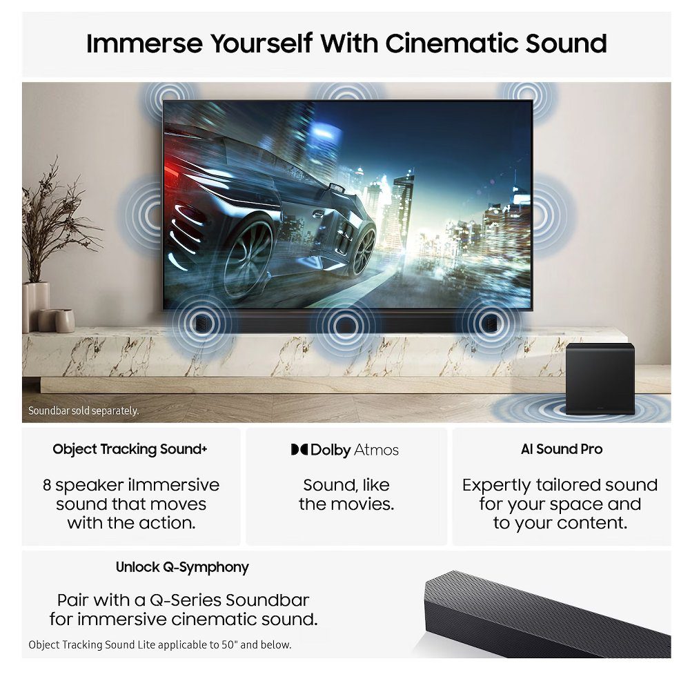 Samsung 2025 98" QN90F Neo QLED 4K HDR Smart TV QE98QN90FATXXU - Black Samsung 2025 98" QN90F Neo QLED 4K HDR Smart TV QE98QN90FATXXU - Black