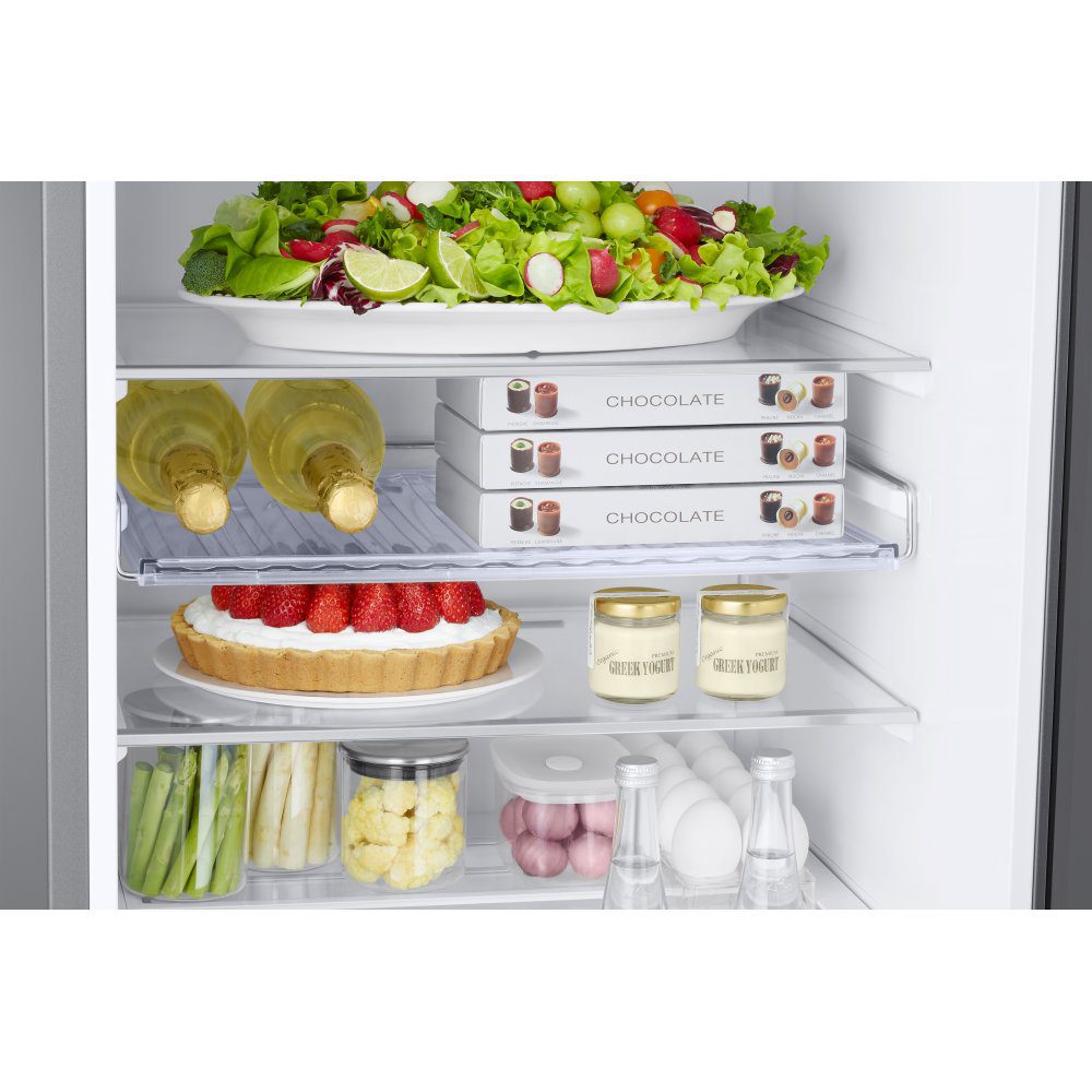 Samsung 60cm Series 6 Frost Free Fridge Freezer With Non Plumbed Water Dispenser RB38C636DB1/EU - Black Steel Samsung 60cm Series 6 Frost Free Fridge Freezer With Non Plumbed Water Dispenser RB38C636DB1/EU - Black Steel
