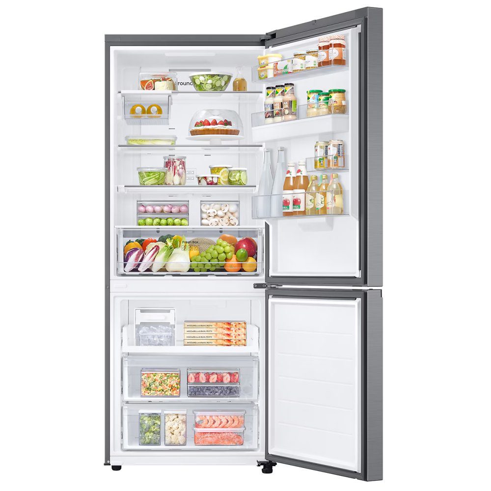 Samsung 75cm Series 8 AI SpaceMax Frost Free Fridge Freezer With Water Dispenser RB50DG632ES9EU - Silver Samsung 75cm Series 8 AI SpaceMax Frost Free Fridge Freezer With Water Dispenser RB50DG632ES9EU - Silver