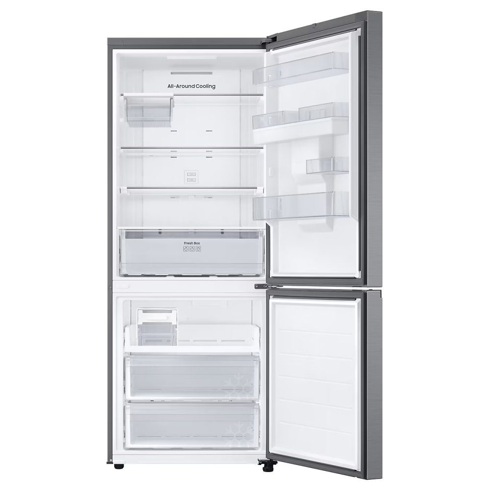Samsung 75cm Series 8 AI SpaceMax Frost Free Fridge Freezer With Water Dispenser RB50DG632ES9EU - Silver Samsung 75cm Series 8 AI SpaceMax Frost Free Fridge Freezer With Water Dispenser RB50DG632ES9EU - Silver