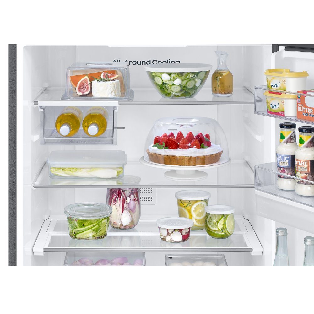 Samsung 75cm Series 8 AI SpaceMax Frost Free Fridge Freezer With Water Dispenser RB50DG632ES9EU - Silver Samsung 75cm Series 8 AI SpaceMax Frost Free Fridge Freezer With Water Dispenser RB50DG632ES9EU - Silver