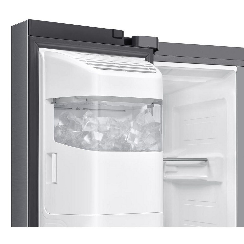 Samsung American Style Fridge Freezer With Ice & Water Non Plumbed RS70F65KETEU - Silver Samsung American Style Fridge Freezer With Ice & Water Non Plumbed RS70F65KETEU - Silver