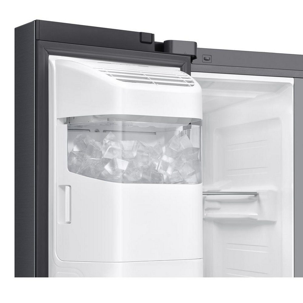 Samsung American Family Hub Fridge Freezer With Ice & Water RS90F66BEFEU - Black Steel Samsung American Family Hub Fridge Freezer With Ice & Water RS90F66BEFEU - Black Steel