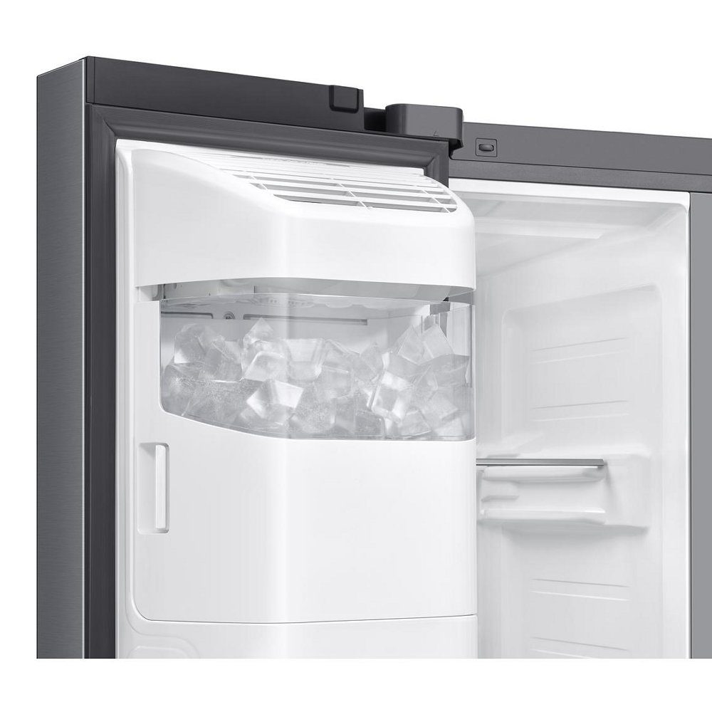Samsung American Family Hub Fridge Freezer With Ice & Water RS90F66BETEU - Stainless Steel Samsung American Family Hub Fridge Freezer With Ice & Water RS90F66BETEU - Stainless Steel