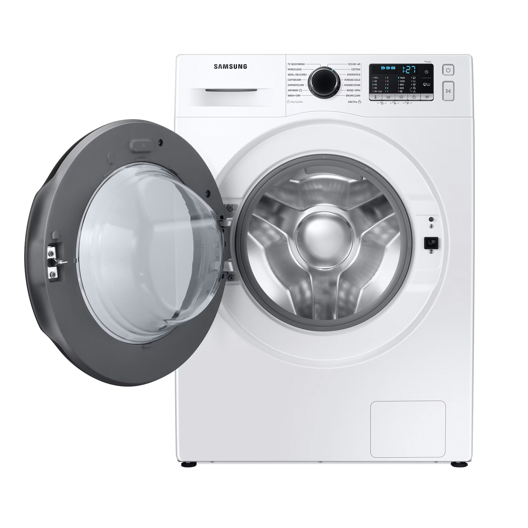 Samsung 8kg/5kg Ecobubble Washer Dryer WD80TA046BE/EU - White Samsung 8kg/5kg Ecobubble Washer Dryer WD80TA046BE/EU - White