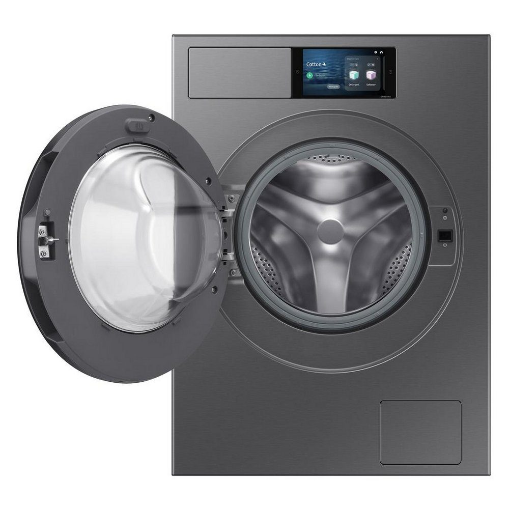 Samsung 9kg Series 9 AutoDose Ecobubble Steam Washing Machine 1400rpm WF90F09C4SU1 - Silver Samsung 9kg Series 9 AutoDose Ecobubble Steam Washing Machine 1400rpm WF90F09C4SU1 - Silver