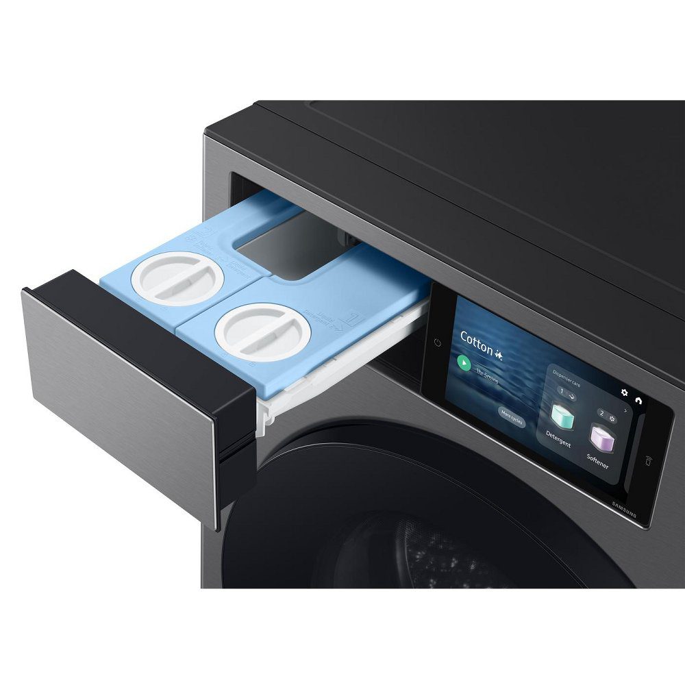 Samsung 9kg Series 9 AutoDose Ecobubble Steam Washing Machine 1400rpm WF90F09C4SU1 - Silver Samsung 9kg Series 9 AutoDose Ecobubble Steam Washing Machine 1400rpm WF90F09C4SU1 - Silver