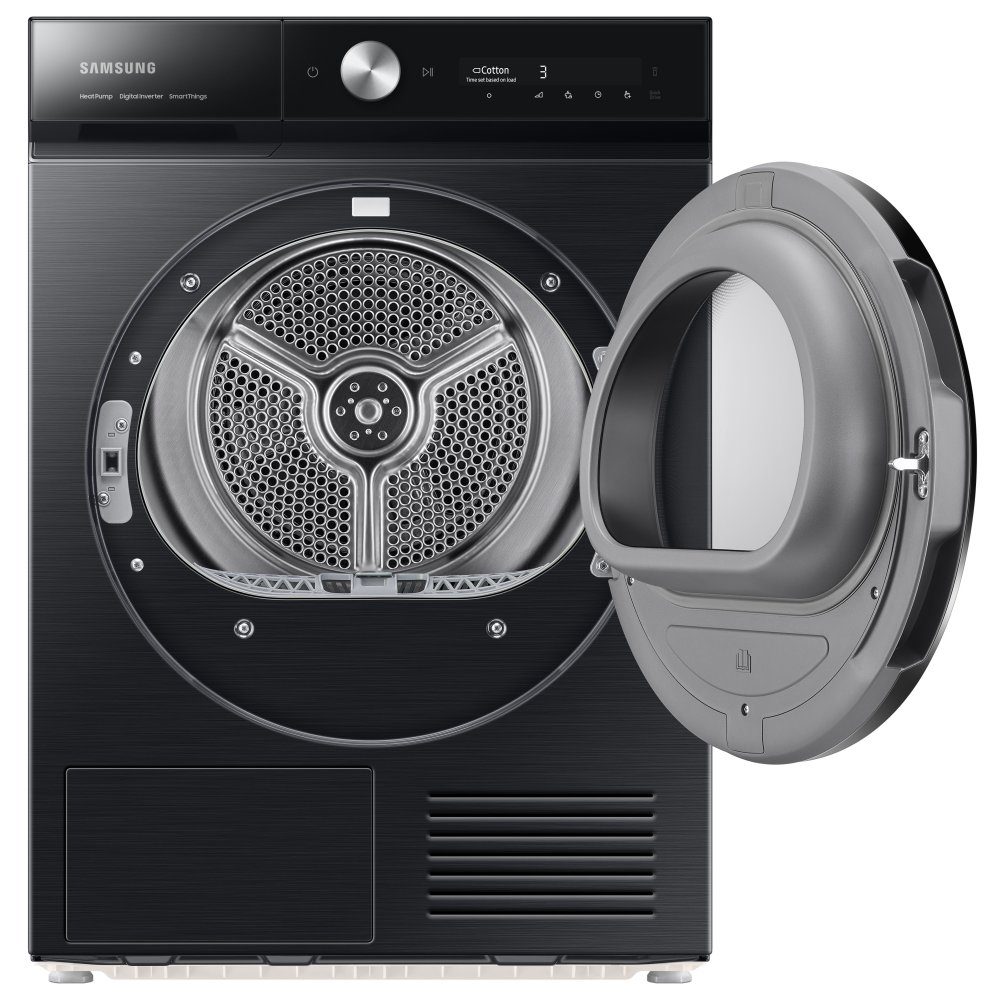 Samsung 9kg Series 8 Heat Pump Condenser Tumble Dryer DV90BB9545GBS1 - Black Samsung 9kg Series 8 Heat Pump Condenser Tumble Dryer DV90BB9545GBS1 - Black