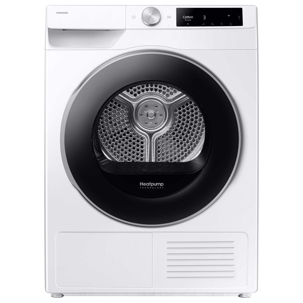 Samsung  9kg Series 6 Heat Pump Condenser Tumble Dryer DV90T6240LE - White