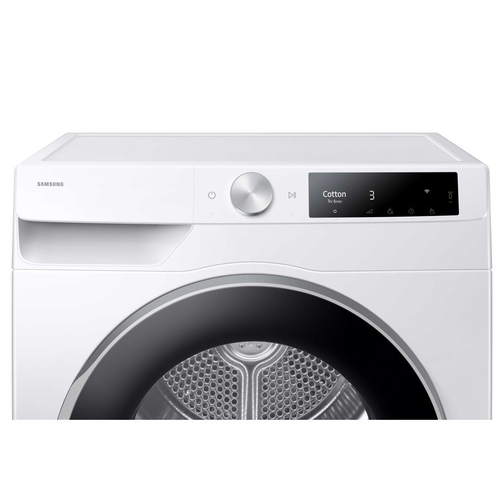 Samsung 9kg Series 6 Heat Pump Condenser Tumble Dryer DV90T6240LE - White Samsung 9kg Series 6 Heat Pump Condenser Tumble Dryer DV90T6240LE - White