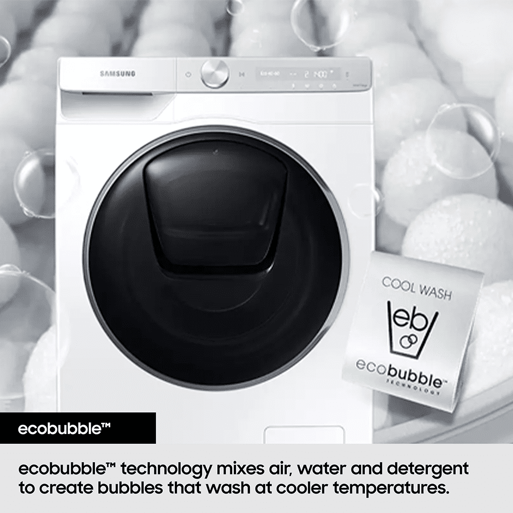 Samsung 11kg Series 8 AutoDose Smart Washing Machine 1400rpm WW11DB8B95GBU1 - Black Samsung 11kg Series 8 AutoDose Smart Washing Machine 1400rpm WW11DB8B95GBU1 - Black
