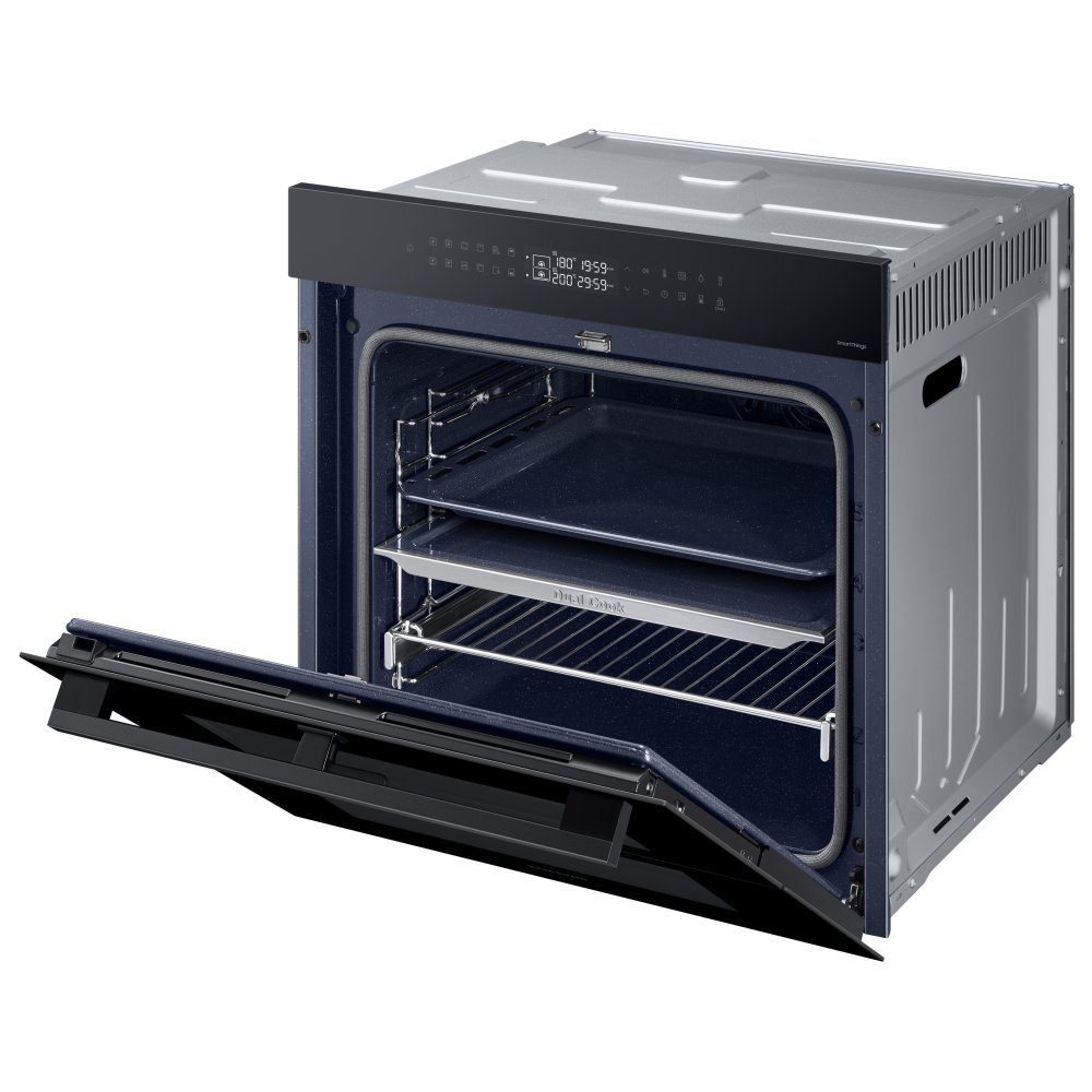 Samsung Series 4 Pyrolytic Dual Cook Flex Multifunction Single Oven NV7B4355VAK/U4 - Black Samsung Series 4 Pyrolytic Dual Cook Flex Multifunction Single Oven NV7B4355VAK/U4 - Black
