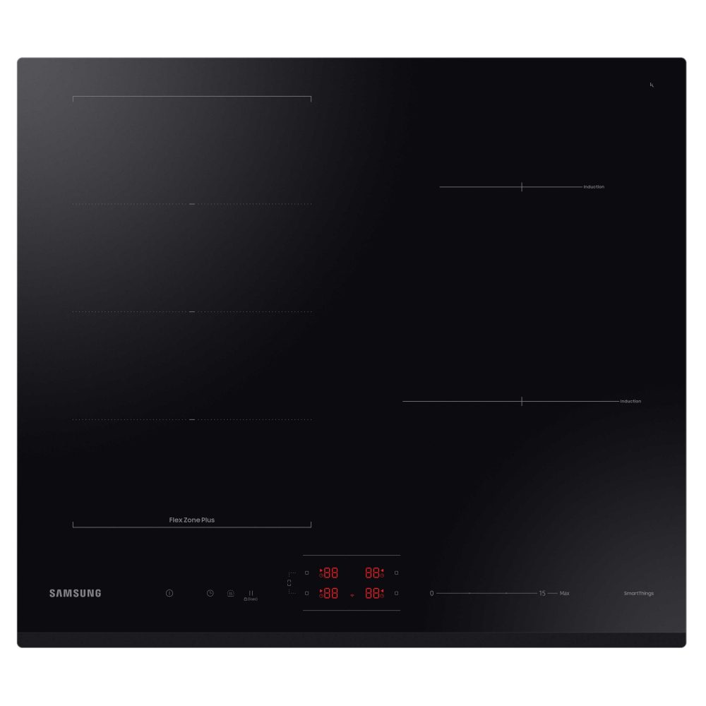 Samsung  60cm Series 6 4 Zone Flex Induction Hob NZ64B6056GK/U1 - Black
