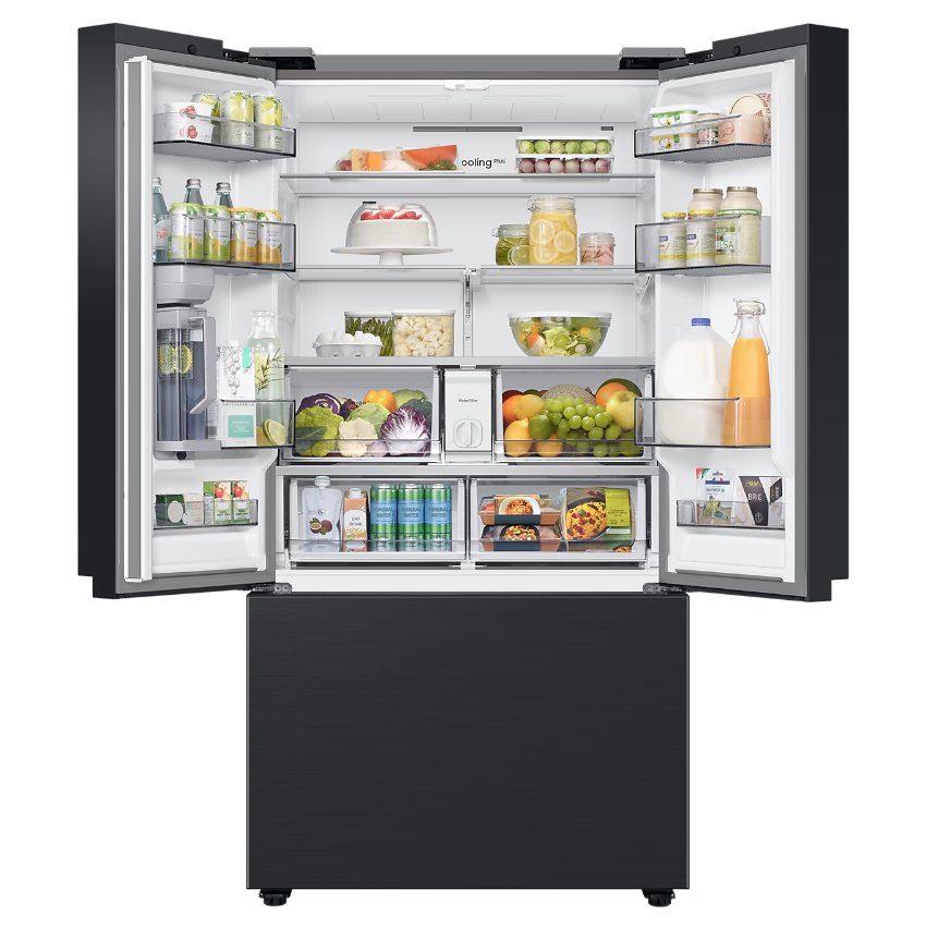 Samsung French Style Fridge Freezer Ice & Water RF24BB620EB1EU - Black Steel Samsung French Style Fridge Freezer Ice & Water RF24BB620EB1EU - Black Steel