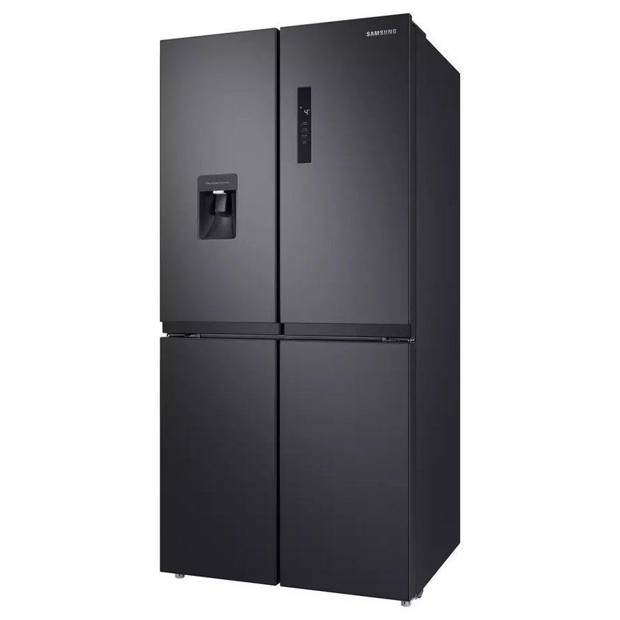 Samsung 4 Door Fridge Freezer With Water Dispenser Non Plumbed RF48A401EB4 - Black Steel Samsung 4 Door Fridge Freezer With Water Dispenser Non Plumbed RF48A401EB4 - Black Steel