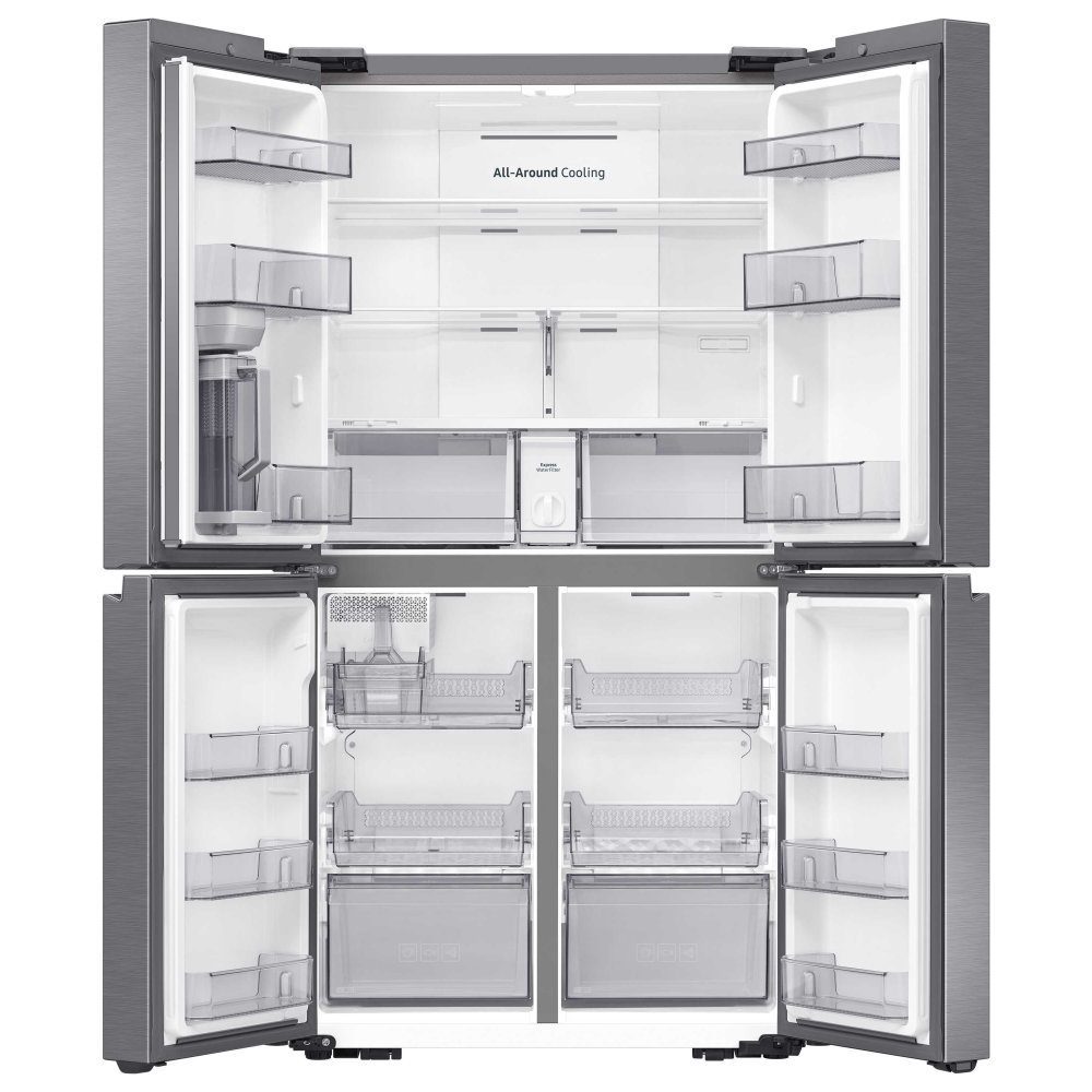 Samsung 4 Door Fridge Freezer With Ice & Water RF59C701ES9 - Silver Samsung 4 Door Fridge Freezer With Ice & Water RF59C701ES9 - Silver