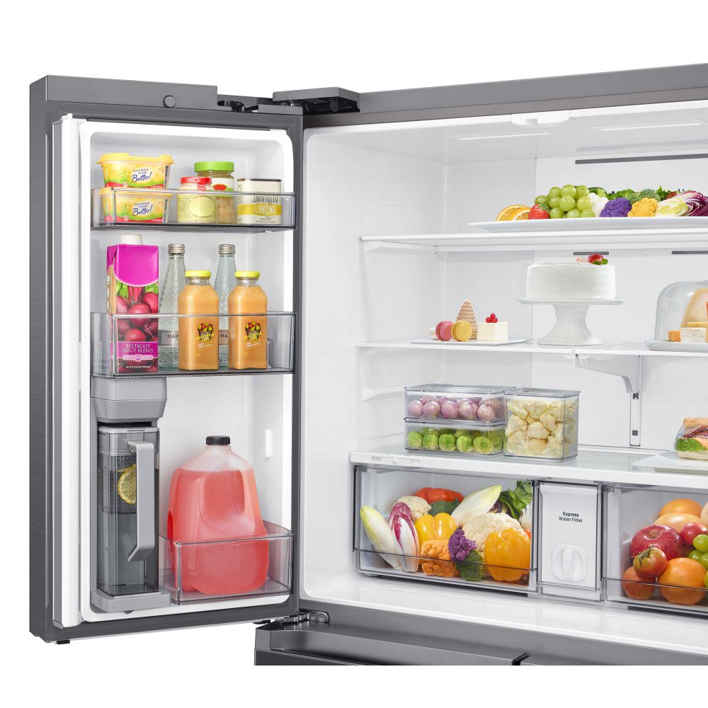 Samsung 4 Door Fridge Freezer With Ice & Water RF59C701ES9 - Silver Samsung 4 Door Fridge Freezer With Ice & Water RF59C701ES9 - Silver