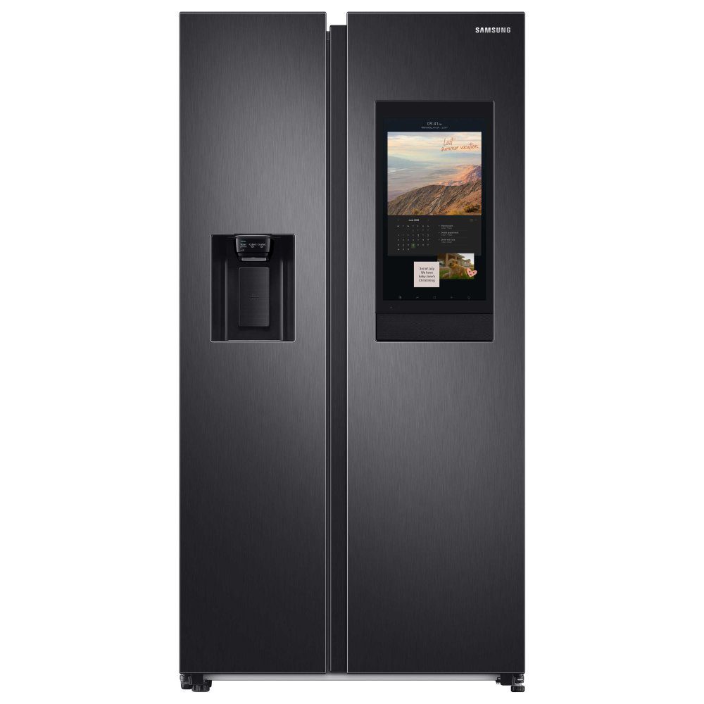 Samsung American Family Hub Fridge Freezer Ice & Water RS6HA8891B1 - BLACK STEEL Samsung American Family Hub Fridge Freezer Ice & Water RS6HA8891B1 - BLACK STEEL