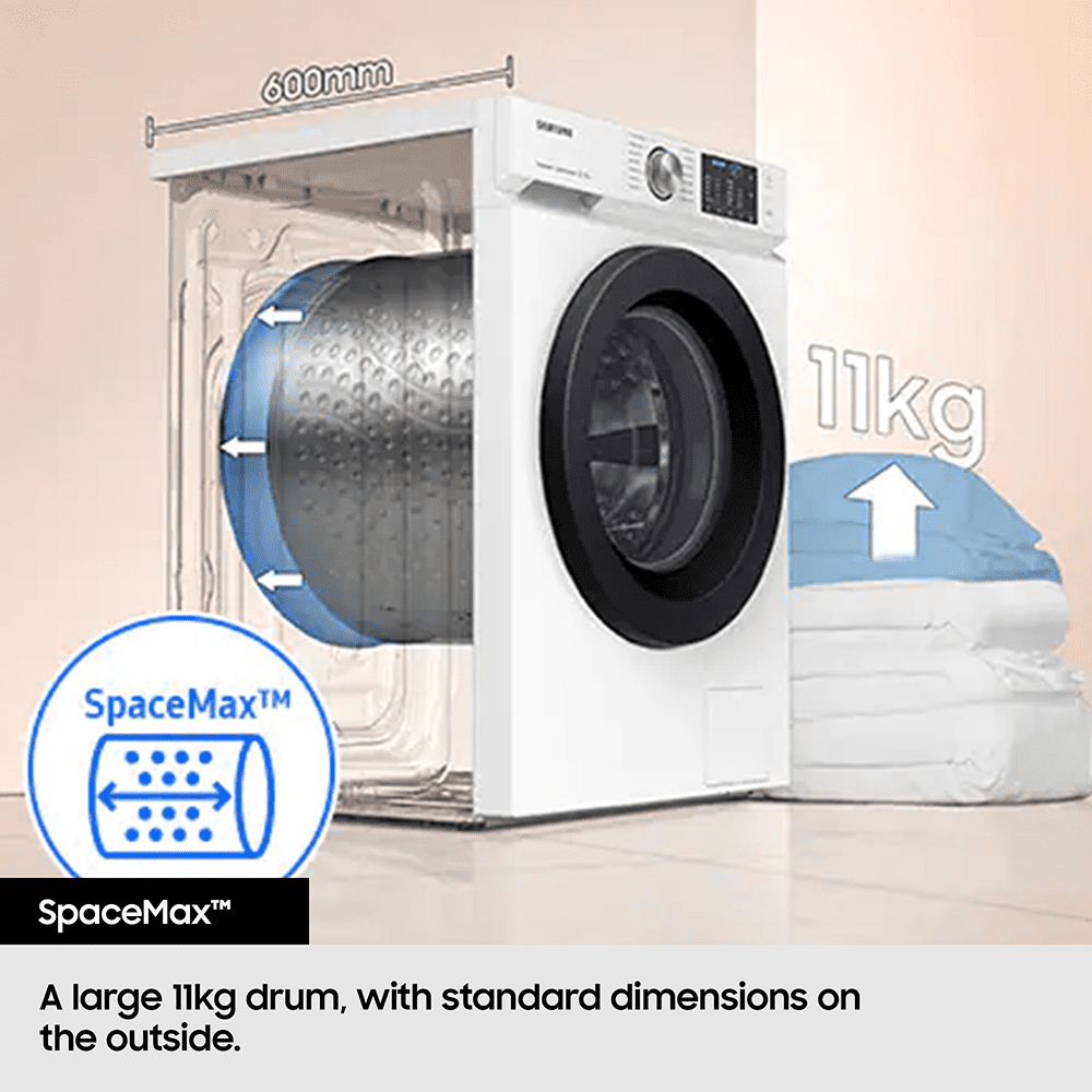 Samsung 11kg Series 8 AutoDose Smart Washing Machine 1400rpm WW11DB8B95GBU1 - Black Samsung 11kg Series 8 AutoDose Smart Washing Machine 1400rpm WW11DB8B95GBU1 - Black