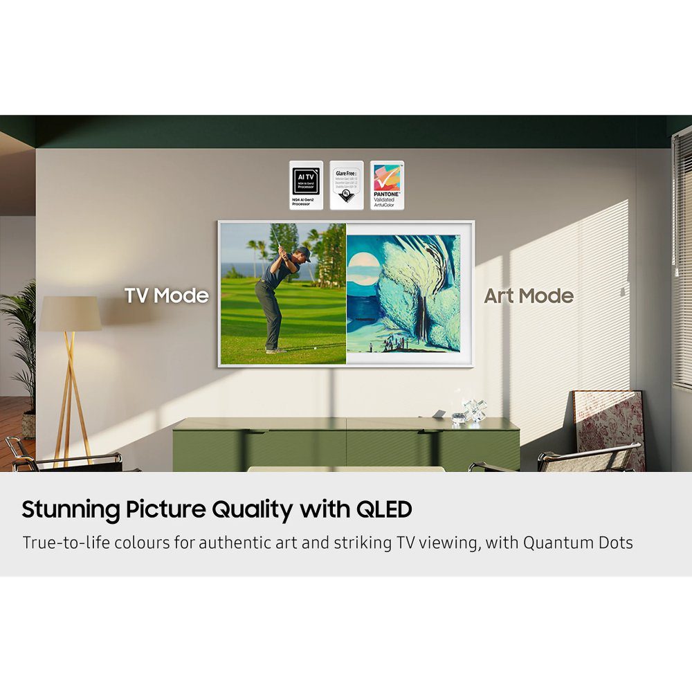 Samsung 2025 65" LS03F The Frame QLED 4K Quantum Smart TV QE65LS03FAUXXU - Black Samsung 2025 65" LS03F The Frame QLED 4K Quantum Smart TV QE65LS03FAUXXU - Black
