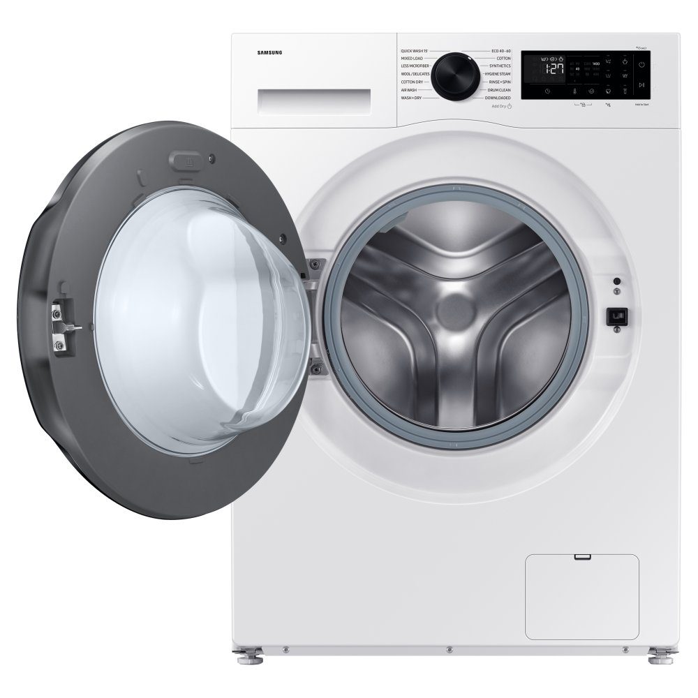 Samsung 11kg/6kg Series 5 AI Energy Ecobubble Washer Dryer WD11DG5B15BEEU - White Samsung 11kg/6kg Series 5 AI Energy Ecobubble Washer Dryer WD11DG5B15BEEU - White