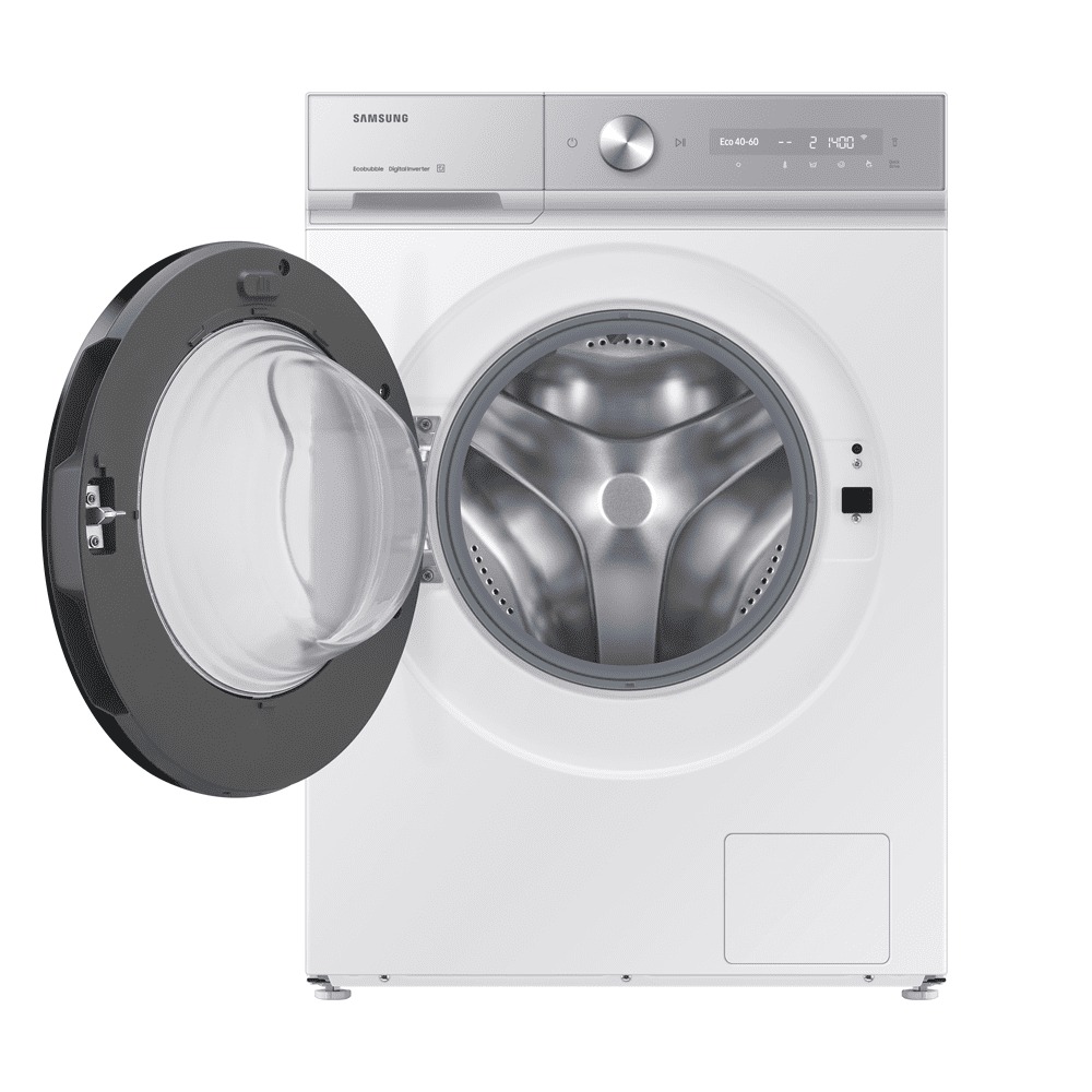 Samsung 9kg Series 8 AutoDose Steam Washing Machine 1400rpm WW90DB8U95GHU1 - White - Image 2