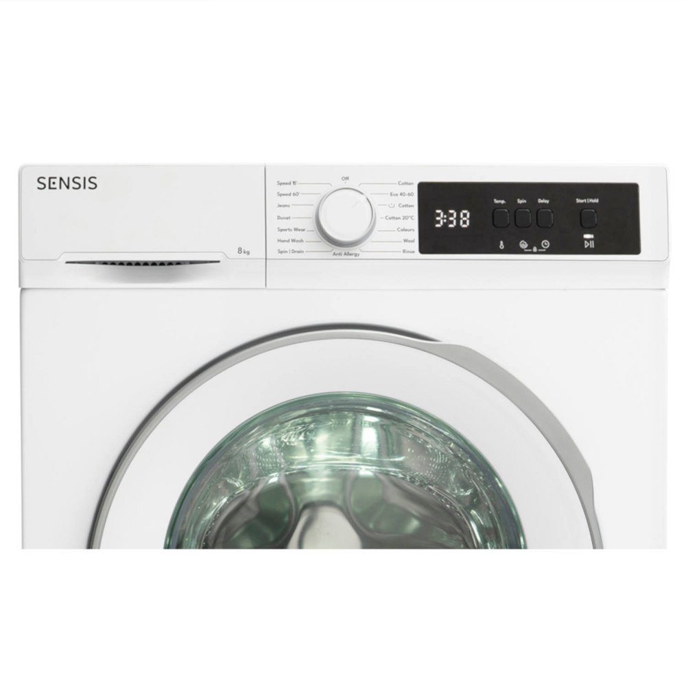 Sensis 8kg Washing Machine 1400rpm WMF01814AW - White Sensis 8kg Washing Machine 1400rpm WMF01814AW - White
