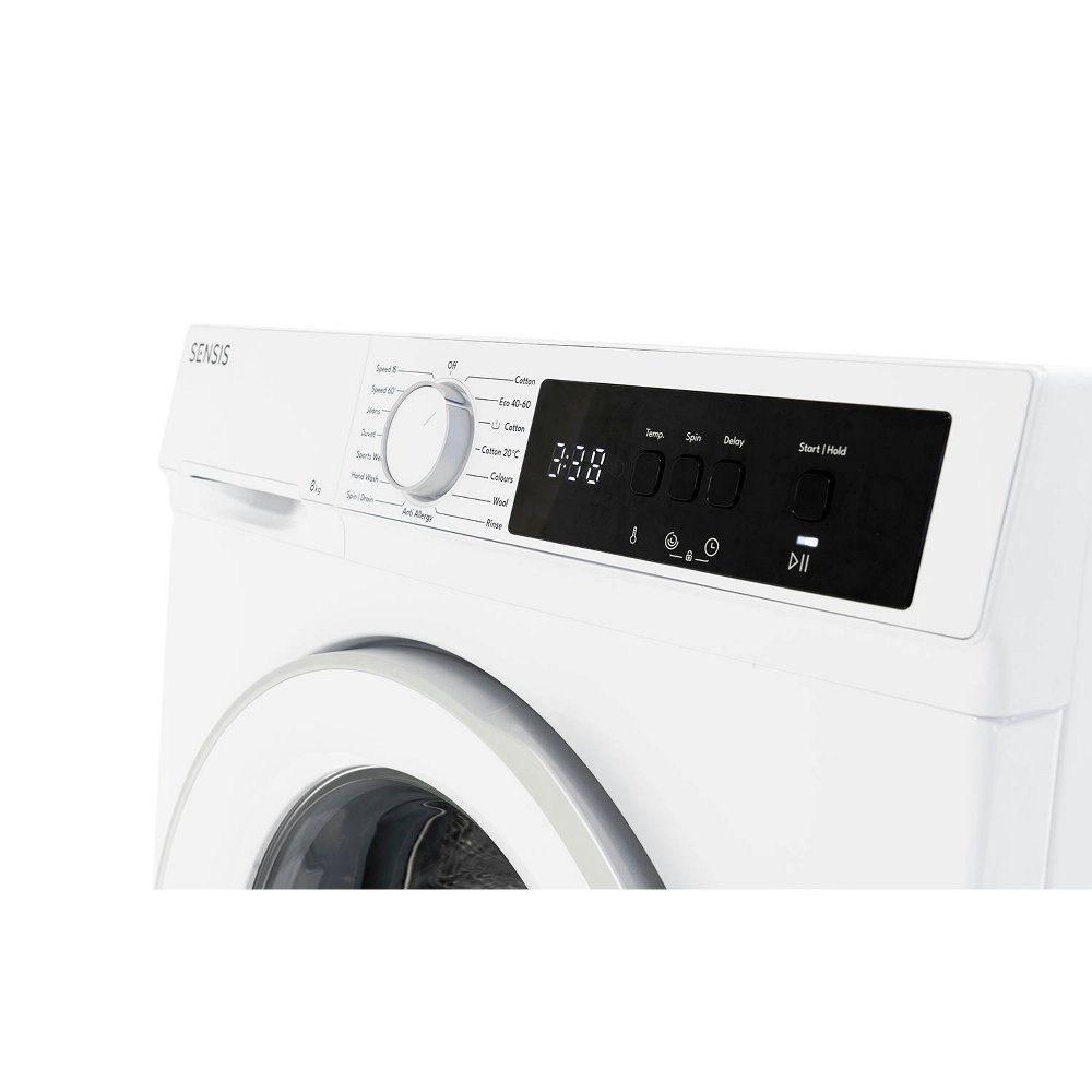 Sensis 8kg Washing Machine 1400rpm WMF01814AW - White Sensis 8kg Washing Machine 1400rpm WMF01814AW - White