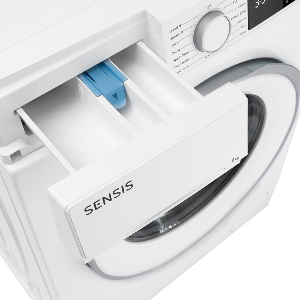 Sensis 8kg Washing Machine 1400rpm WMF01814AW - White Sensis 8kg Washing Machine 1400rpm WMF01814AW - White