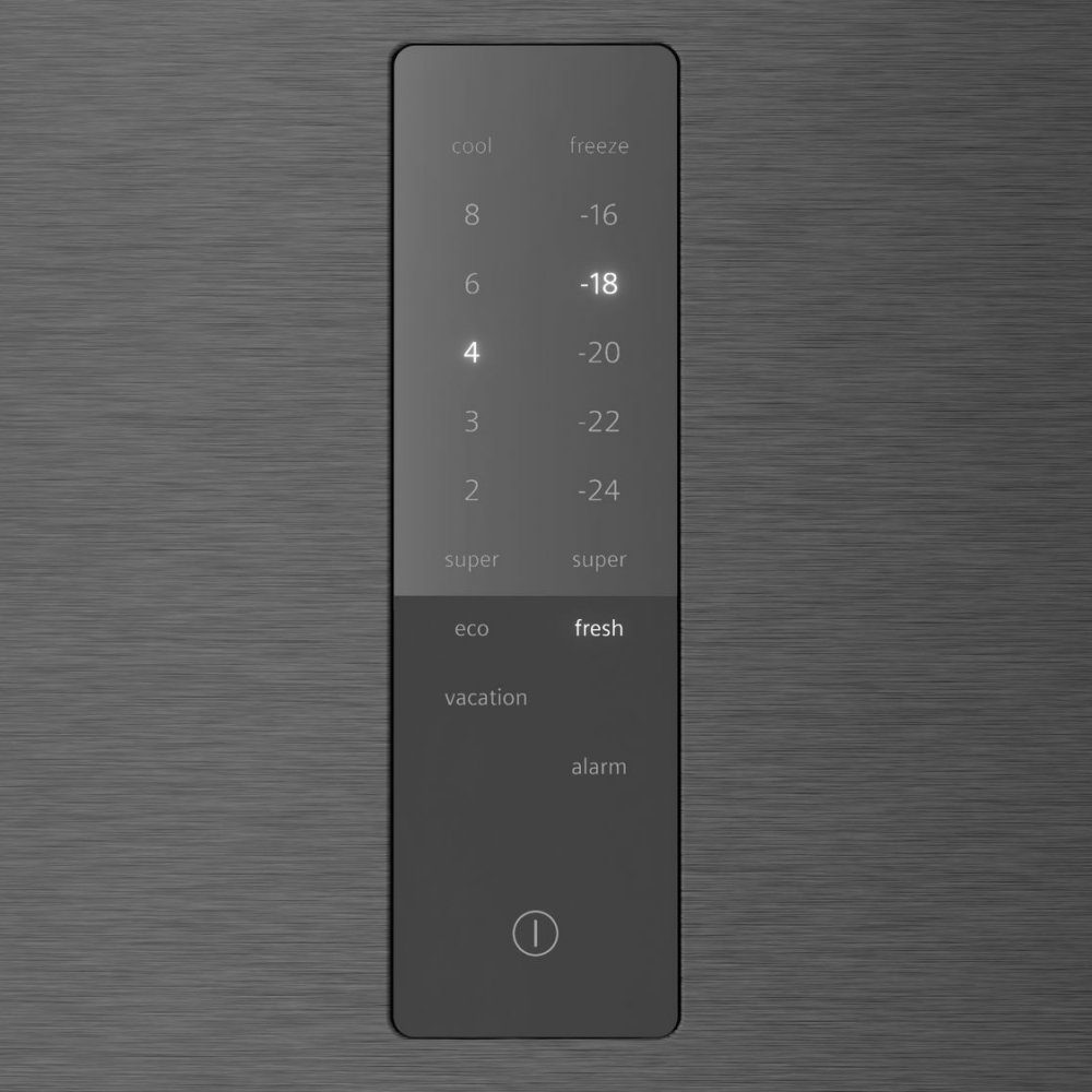 Siemens IQ-500 60cm Freestanding Frost Free Fridge Freezer KG39NXXBF - Black Steel Siemens IQ-500 60cm Freestanding Frost Free Fridge Freezer KG39NXXBF - Black Steel