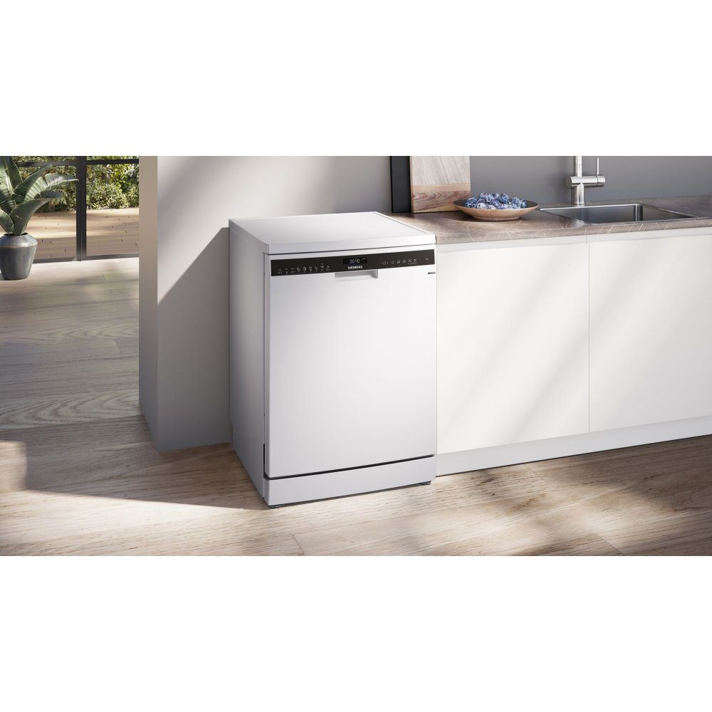 Siemens IQ-500 60cm Freestanding Dishwasher SN25EW13CE - White Siemens IQ-500 60cm Freestanding Dishwasher SN25EW13CE - White