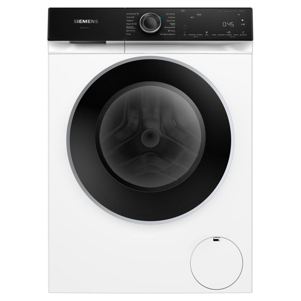 Siemens  9kg IQ-500 i-DOS Washing Machine 1600rpm WG46H2A9GB - White
